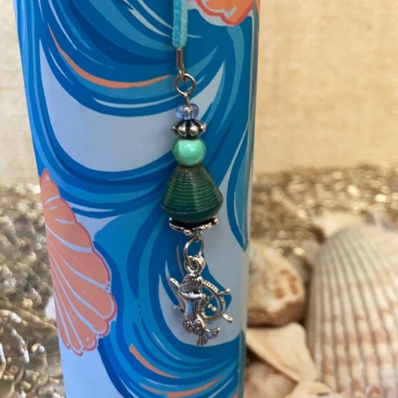 Mermaid 🧜‍♀️ Pearl beach Inspired Bookmark green - Picture 5 of 9